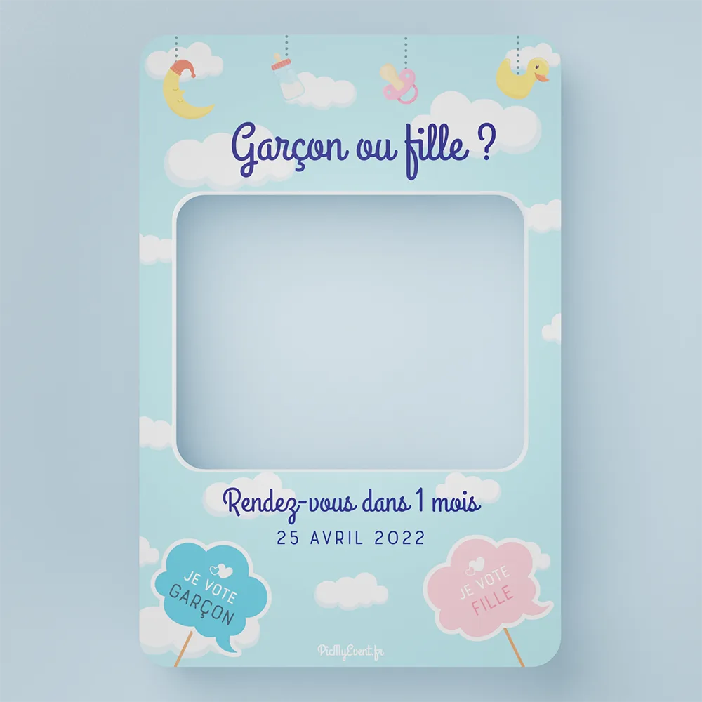 Cadre Baby Shower
