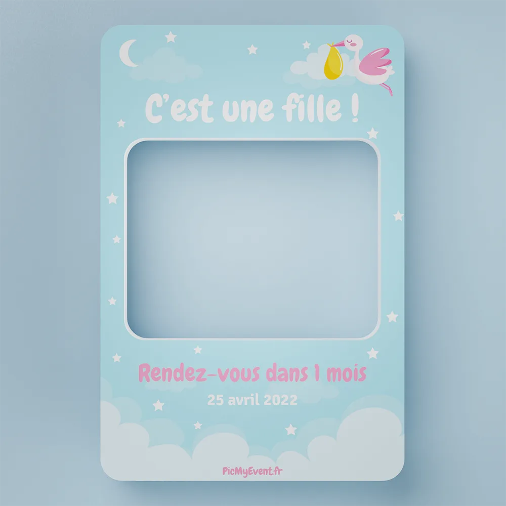 Cadre Babyshower