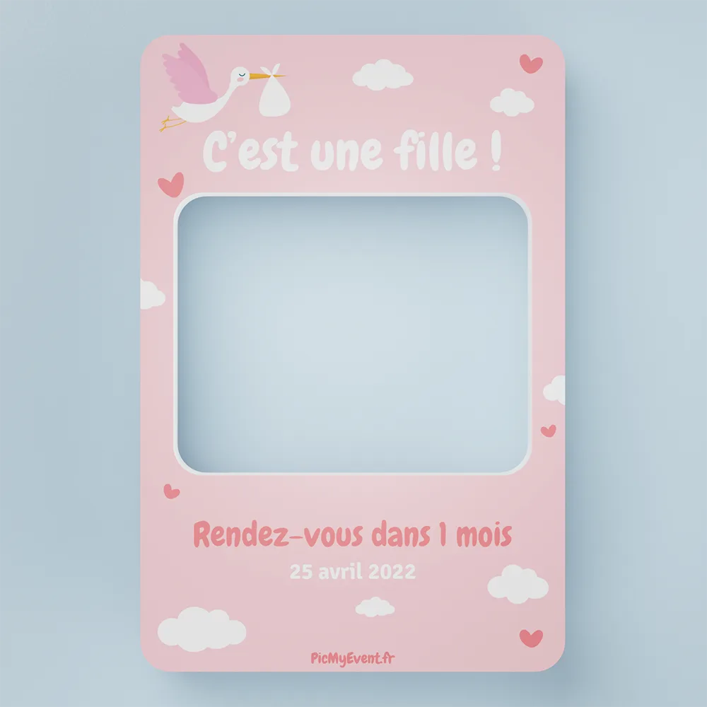 Cadre Babyshower