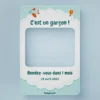 Cadre Babyshower