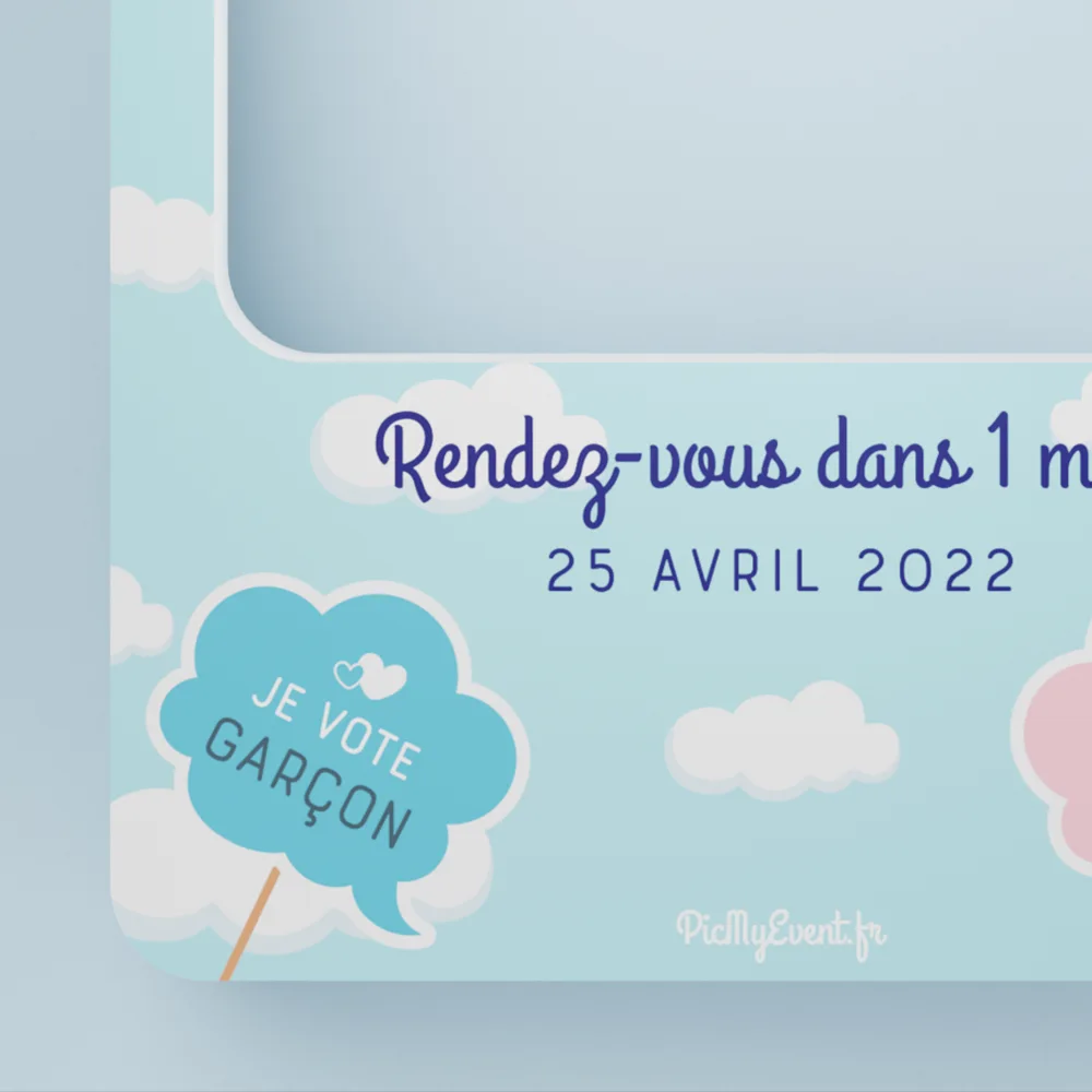Cadre Baby Shower