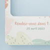 Cadre Babyshower