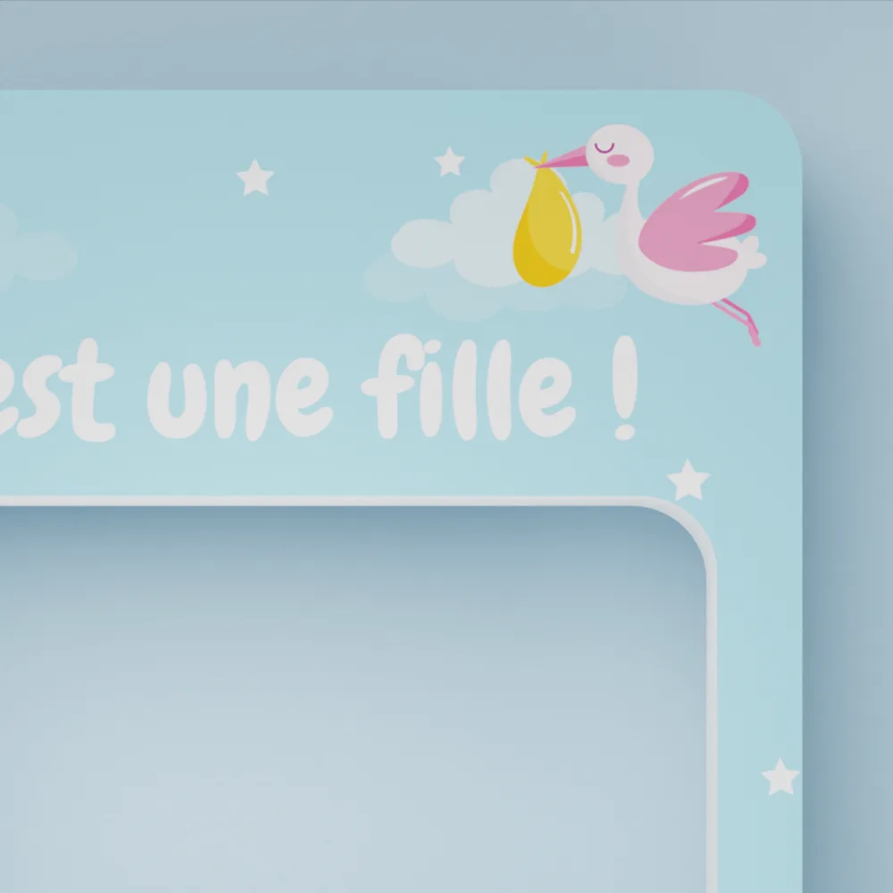 Cadre Babyshower