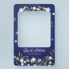 Cadre photobooth Mariage bleu