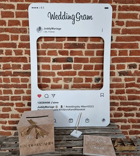 cadre photobooth mariage